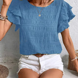 Charmaine™ | Blusa Ligera y Fresca con Divertidos Volantes