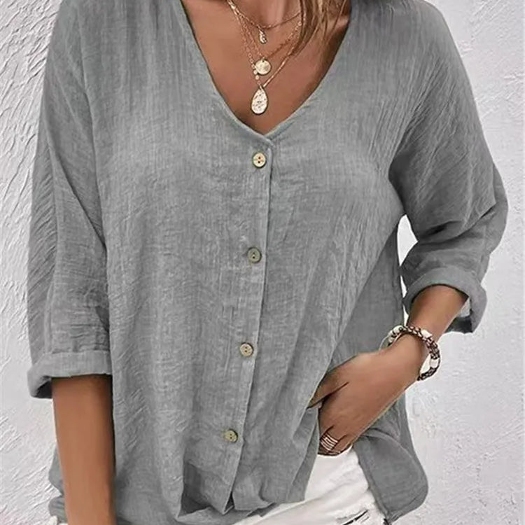 Debora | Blusa de de Verano con Botón