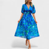 Annora | Vestido Midi Floral Elegante