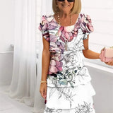 Hebe | Vestido elegante y fluido con volantes