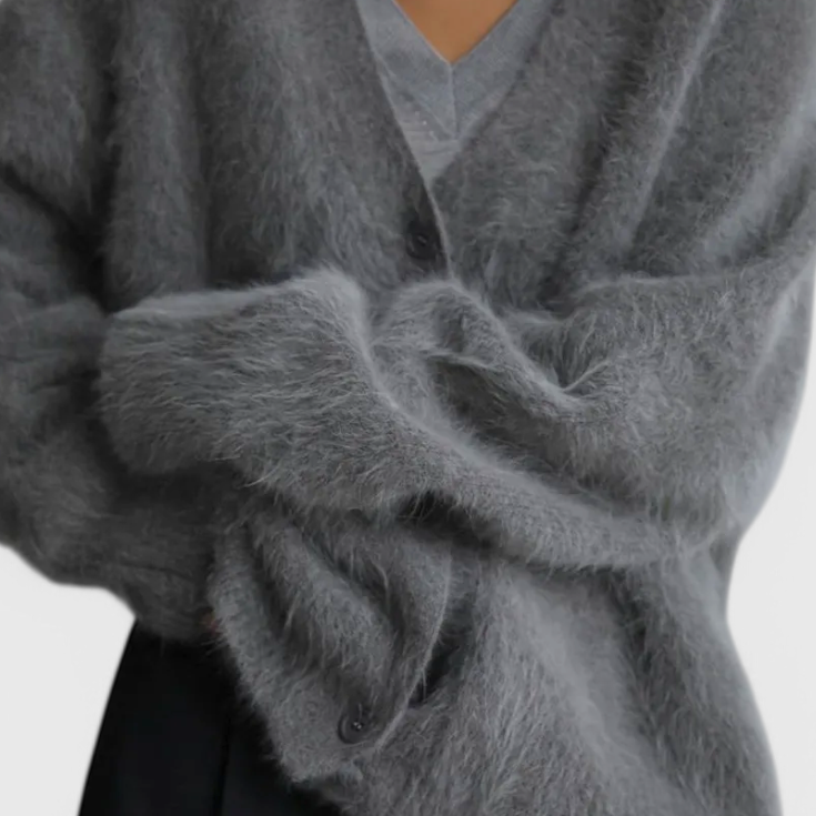 Aurélia | Cardigan de Mezcla de Cachemira Suave