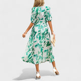 Annora | Vestido Midi Floral Elegante