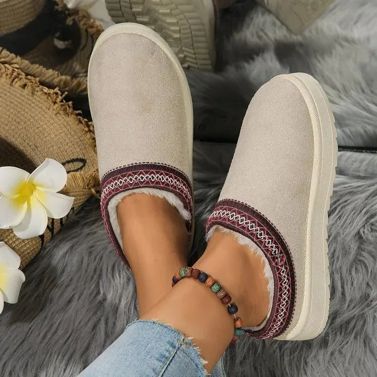 Annisa | Botas femeninas calientes con forro de felpa