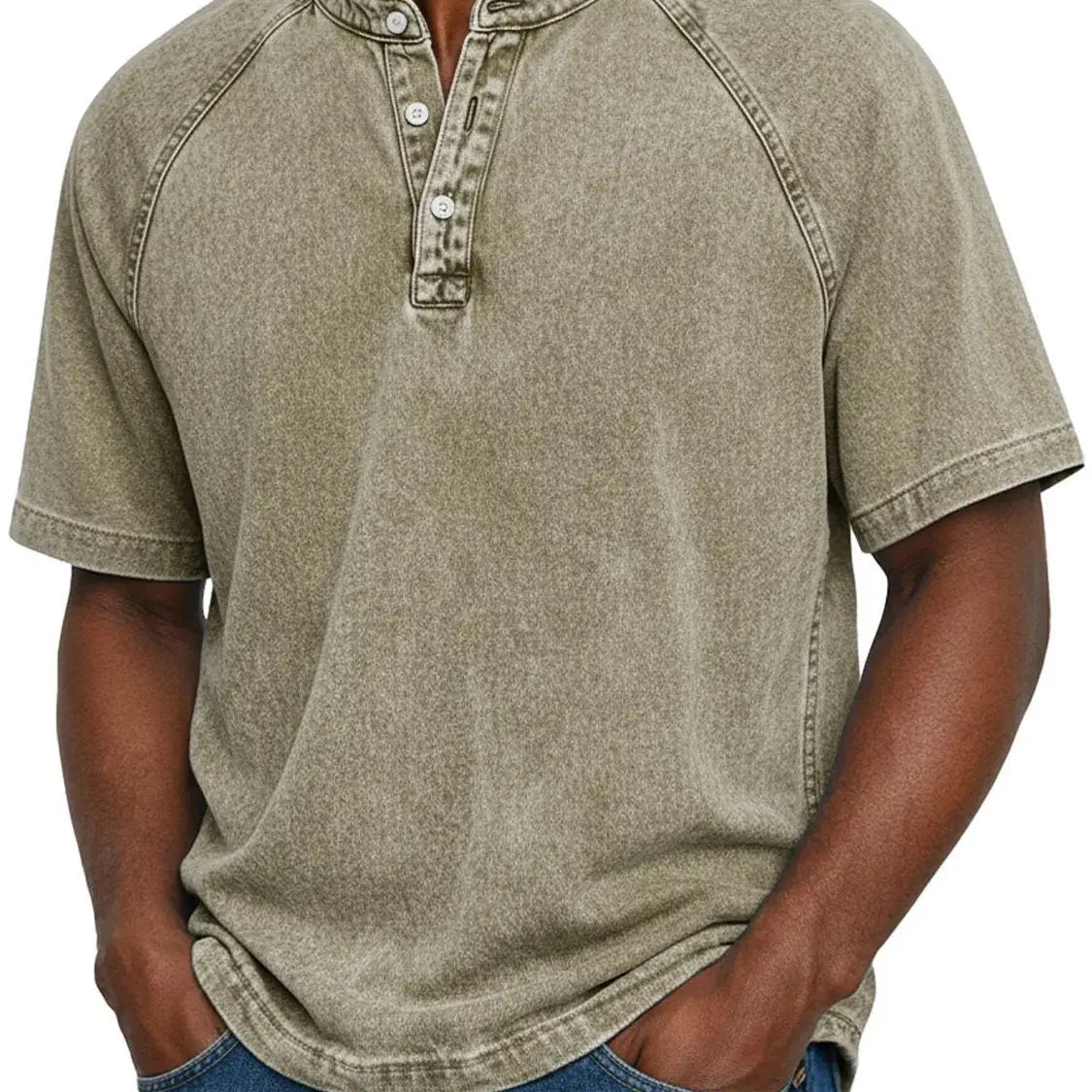Helina | Camisa vintage abotonada para hombre