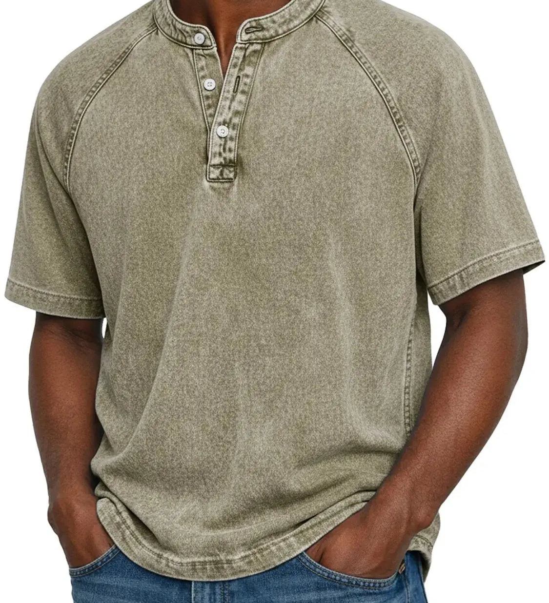 Helina | Camisa vintage abotonada para hombre