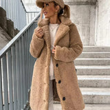 Seraphina | Elegante abrigo de lana teddy