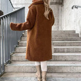 Seraphina | Elegante abrigo de lana teddy