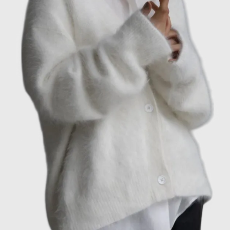 Aurélia | Cardigan de Mezcla de Cachemira Suave