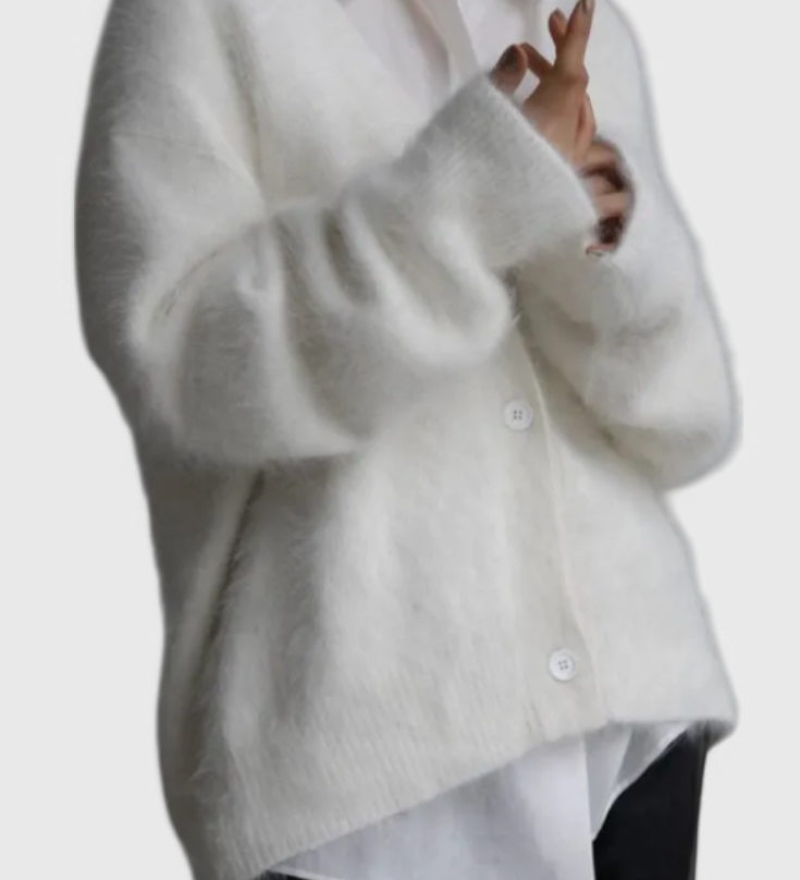 Aurélia | Cardigan de Mezcla de Cachemira Suave