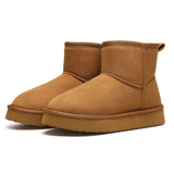 Brissa | Bota Clásica Femenina de Invierno con Forro Peludo Interior