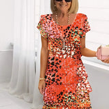 Claudette | Vestido elegante y fluido con volantes