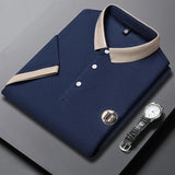 Mateo | Camisa Polo Elegante de Doble Tono