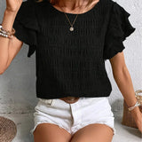 Charmaine™ | Blusa Ligera y Fresca con Divertidos Volantes