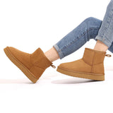 Brissa | Bota Clásica Femenina de Invierno con Forro Peludo Interior