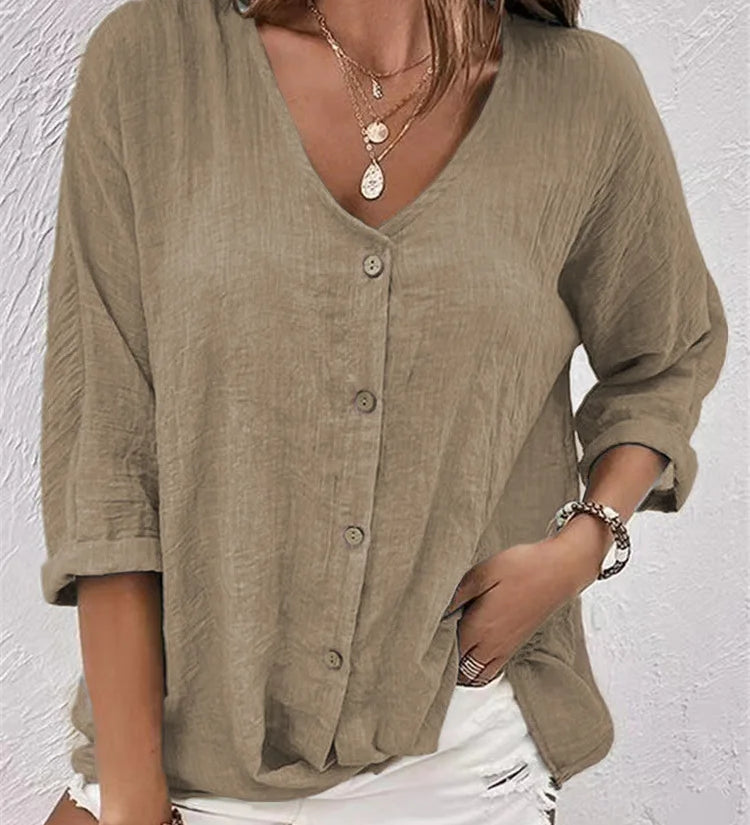 Debora | Blusa de de Verano con Botón