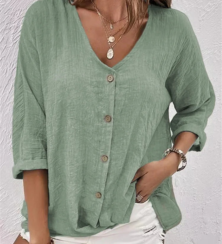 Debora | Blusa de de Verano con Botón