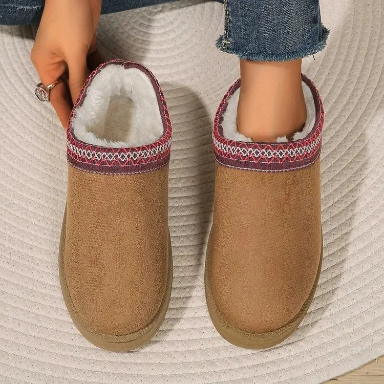 Annisa | Botas femeninas calientes con forro de felpa