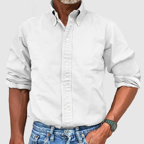 Ralf - Camisa de manga larga sin arrugas