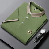 Mateo | Camisa Polo Elegante de Doble Tono