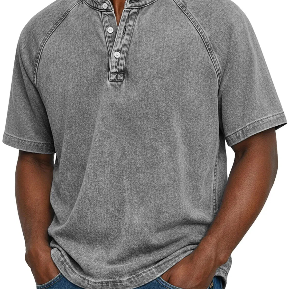 Helina | Camisa vintage abotonada para hombre