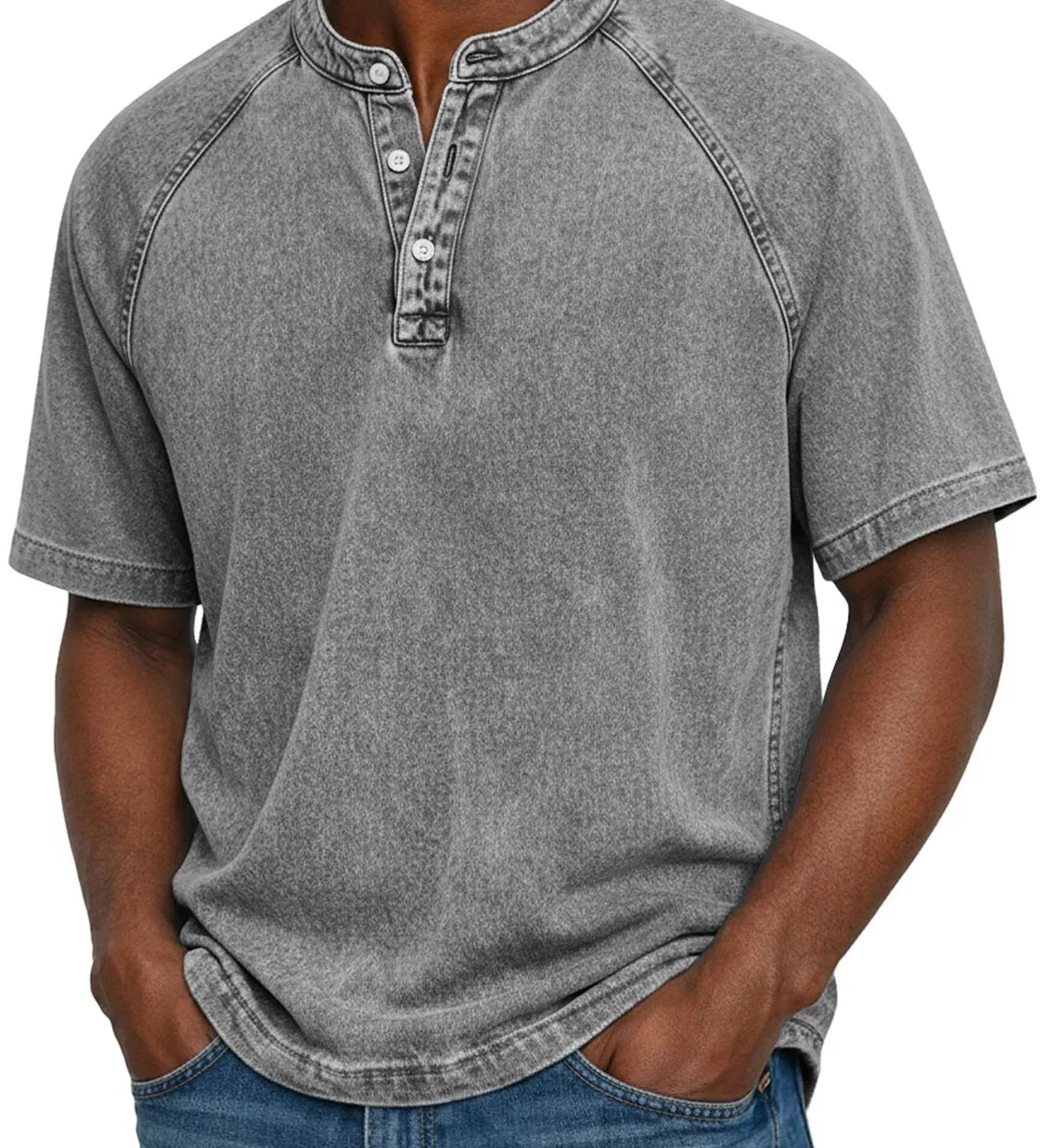 Helina | Camisa vintage abotonada para hombre