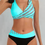 Isidora | Bikini estampado en tonos cálidos