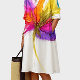 Solveig | Vestido midi elegante