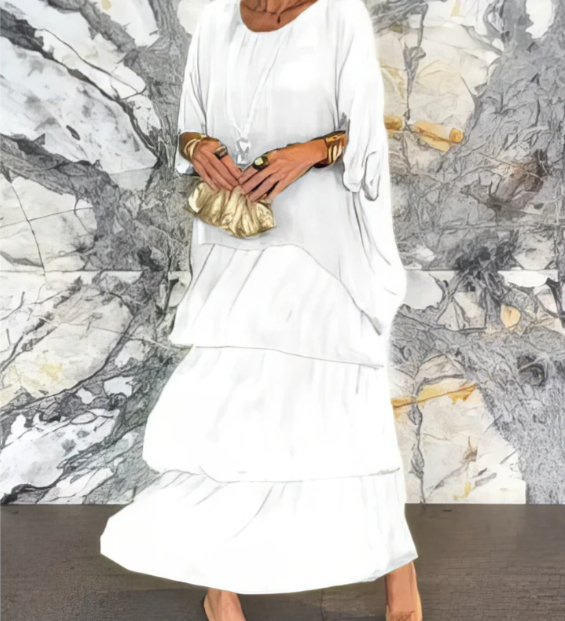 Ciara | Elegante Vestido Maxi Fluido