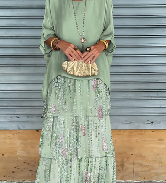 Ciara | Elegante Vestido Maxi Fluido