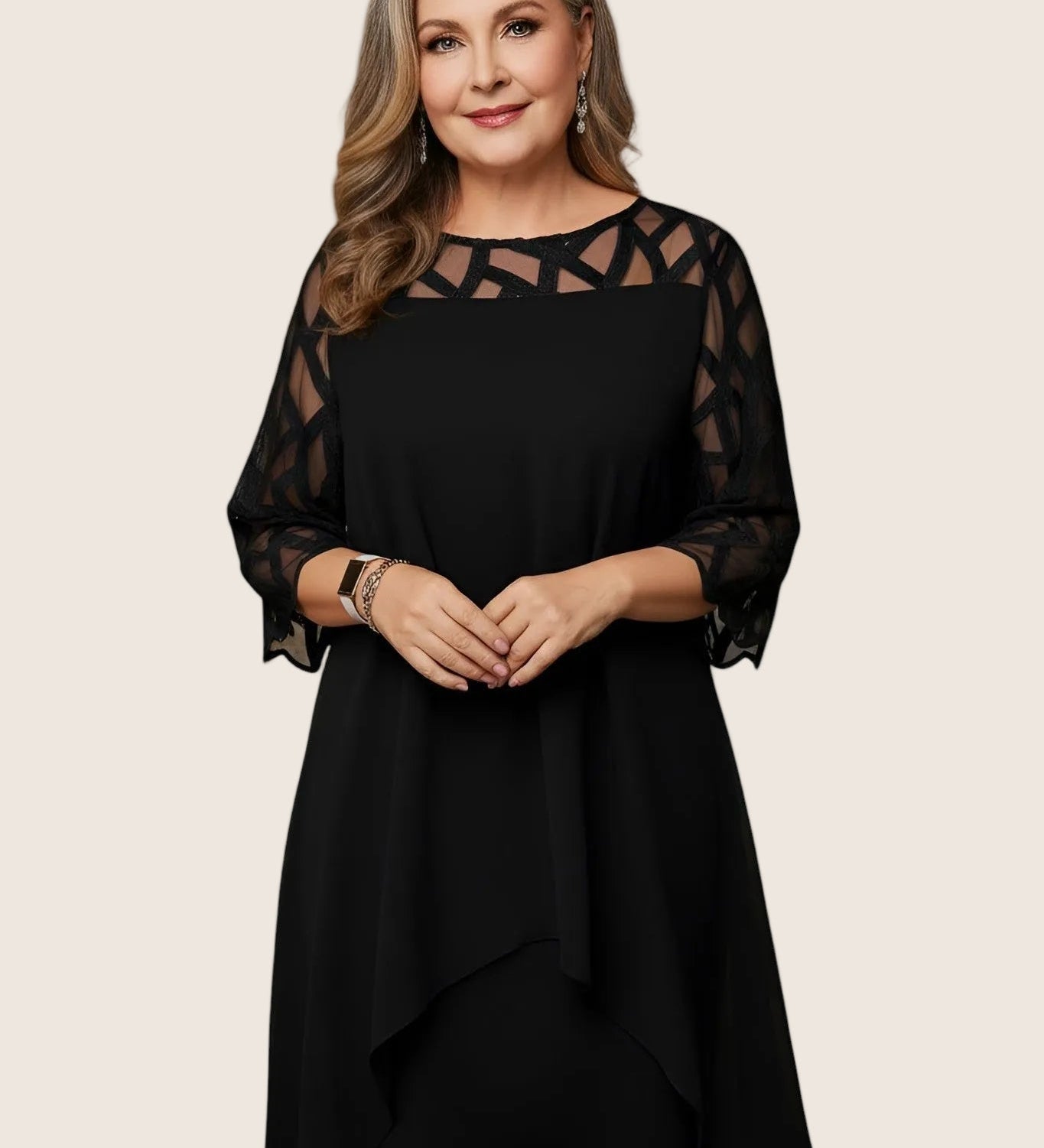Elara | Vestido midi elegante y cómodo