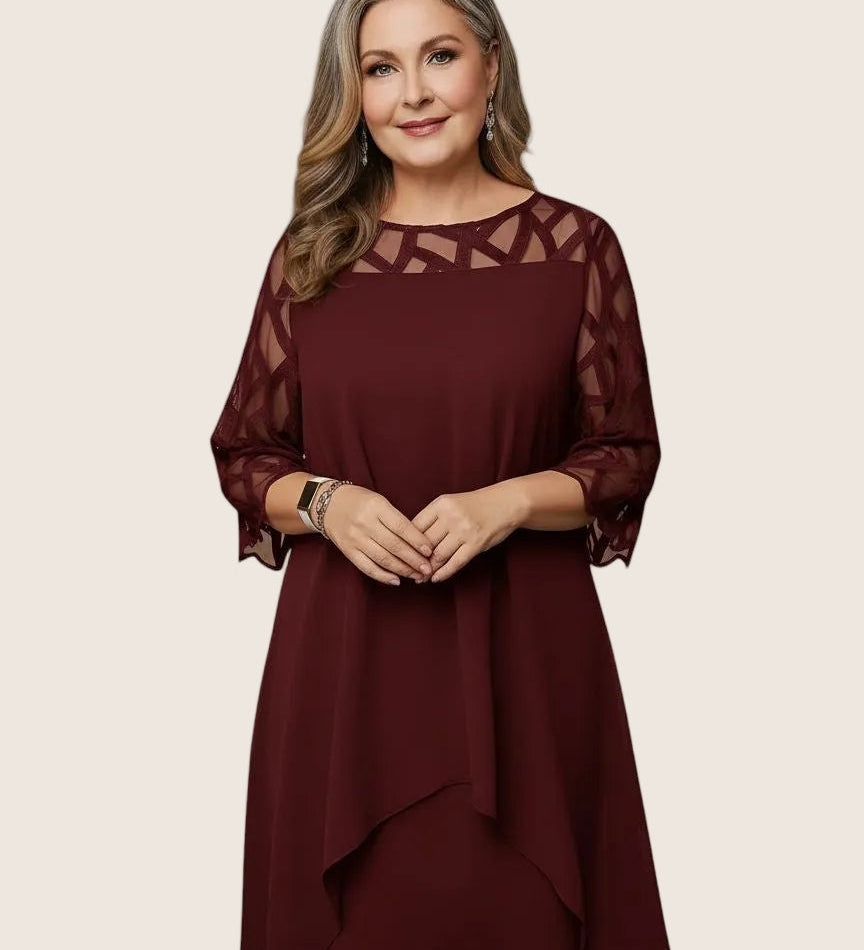 Elara | Vestido midi elegante y cómodo