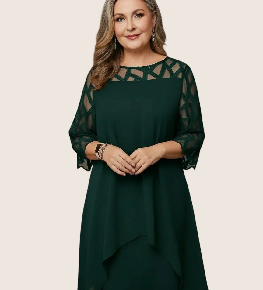 Elara | Vestido midi elegante y cómodo