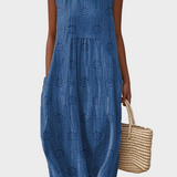 Melanie | Vestido midi casual sin esfuerzo