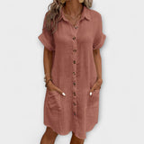 Jana | Vestido polo clásico casual