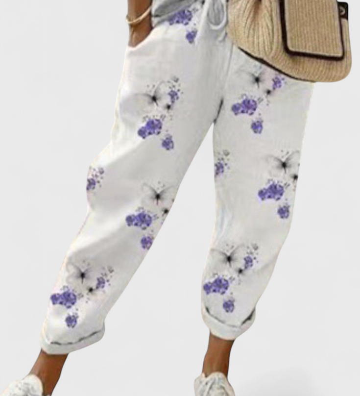 Alba | Pantalón Holgado de Talle Alto