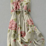 Tamara | Vestido Vintage Floral Ajustable