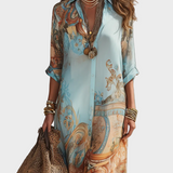Loisa | Vestido maxi mediterráneo