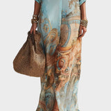 Loisa | Vestido maxi mediterráneo