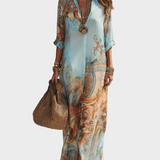 Loisa | Vestido maxi mediterráneo