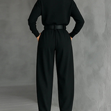 Juliet | Conjunto de suéter de cuello alto y pantalón recto