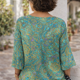Carmenza | Suéter Casual de Arte Retro para Mujeres