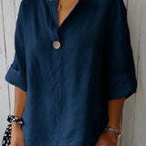Angela | Blusa Casual de Cuello en V