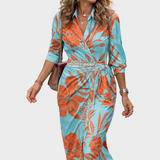 Lola | Vestido maxi estampado