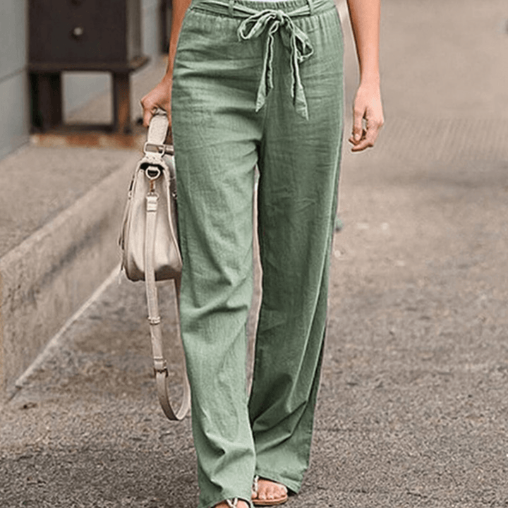 Auriana | Pantalón de Relax Mujer con Cordón y Cintura Elástica