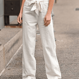Auriana | Pantalón de Relax Mujer con Cordón y Cintura Elástica