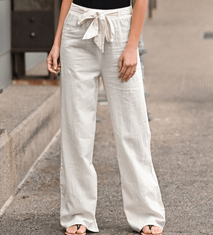 Auriana | Pantalón de Relax Mujer con Cordón y Cintura Elástica