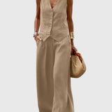 Crescencia | Conjunto Elegante de Dos Piezas
