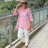 Beth™ | Blusa V-Cuello Elegante