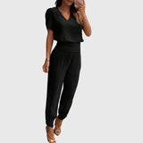 Concepción | Conjunto de Blusa y Pantalones Elegante