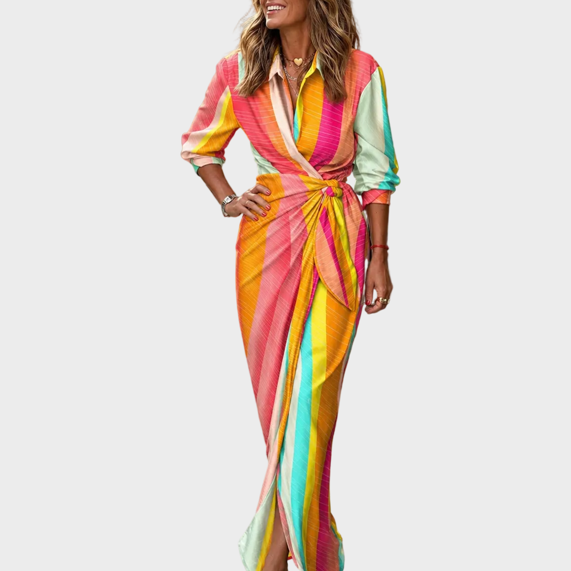 Lola | Vestido maxi estampado